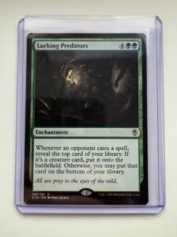 Lurking Predators NON-FOIL Commander 2016 Edition #156 NM - MTG ENG - Image 1