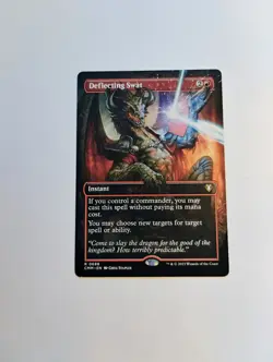 Deflecting Swat (Borderless) Commander Masters Regular - Image 1