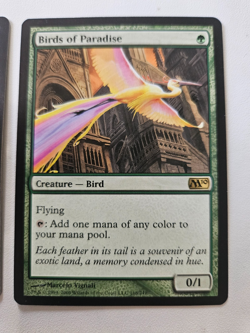 2x MTG Magic the Gathering Birds of Paradise M10 M11 - Image 3