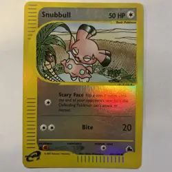 Snubbull - 101/144 - Pokemon Card TCG-Skyridge Reverse Holo Rare Card NM - Image 1