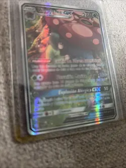Pokemon Vileplume GX TCG Cosmic Eclipse Holo Card 211/236 Full Art Ultra Rare - Image 1
