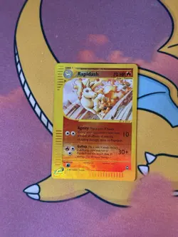 Rapidash - 31/147 - Pokemon Aquapolis Reverse Holo Rare Card NM - Image 1