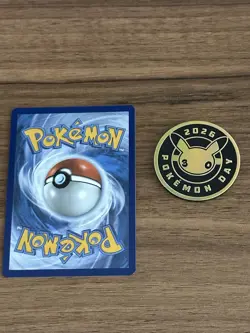 Pikachu 051 /162 Stamped 2026 Pokemon Day 30 Promo TCG With Coin - Image 2