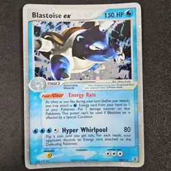 2004 Pokemon Blastoise 104/112 – EX FireRed & LeafGreen – Ultra Rare – HP - Image 1