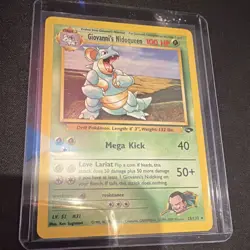 Pokemon TCG Gym Challenge Giovanni's Nidoqueen 23/132 2000 - Image 5
