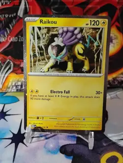 RAIKOU COSMOS HOLO PROMO MEGA EVOLUTION 048/132 POKEMON TCG NM - Image 1