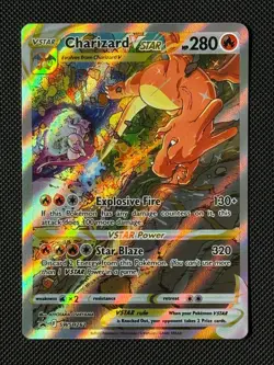 Pokemon Cards Charizard VSTAR SWSH262 SWSH Black Star Promo - Image 1