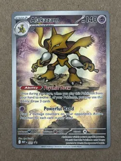 Pokemon TCG Alakazam Holo Black Star Promo 009 English Nm - Image 1