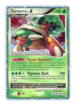 Torterra LV.X - 122/130 - Rare Holo DMG, English Pokemon Diamond and Pearl - Image 1