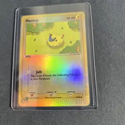 Mareep 64/97 Dragon Reverse Holo Pokemon - MP - Image 1