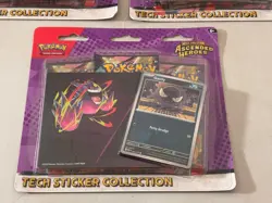 Ascended Heroes Tech Sticker Pokemon Lot of 5 - FAST SHIP - Ghastly/Gengar - Image 2