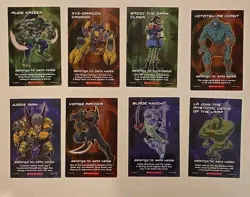 Yugioh Ultimate Collectors Clubs Scholastic Card Cutouts Lot 120+ - Image 4