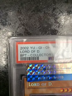 2002 YU-GI-OH! PROMO LORD OF D BPT-COLLECTOR'S TINS #04 💎 PSA 10 - Image 3