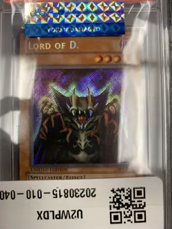 2002 YU-GI-OH! PROMO LORD OF D BPT-COLLECTOR'S TINS #04 💎 PSA 10 - Image 4