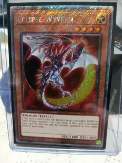 Eclipse Wyvern 1st Edition Platinum Secret Rare RA04-EN177 Yu-Gi-Oh! - Image 1