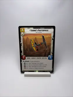 Star Wars Unlimited Sabine's Masterpiece Crazy Colorful #250 NM - Image 1