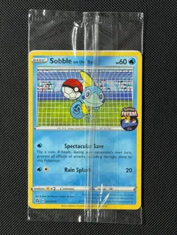 Pokemon Cards Sobble on the Ball 005/005 SEALED Pokemon Futsal Collection - Image 1