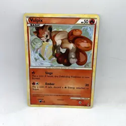 Vulpix 75/95 Call of Legends Regular Non Holo Pokemon Card LP - Image 1