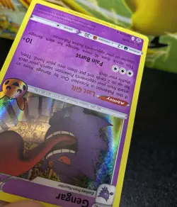 Gengar 057/198 Holo Error CardU Holo BleedU Pokemon Trick or Trade 2022-Mint - Image 1