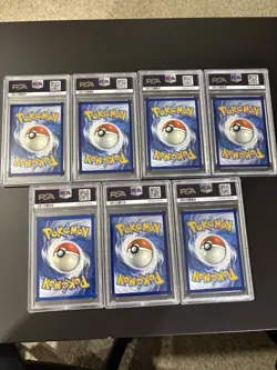 Pokemon Trading Card Lot PSA 9 NM - Image 2