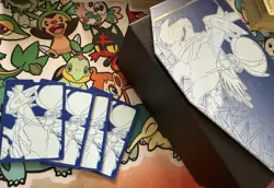 Pokemon Sword & Shield Empty Chilling Reign Strike ETB Dividers 160 Bulk Cards - Image 1
