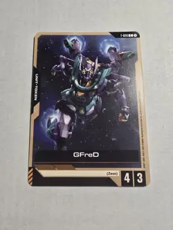 GFreD (T-020) Gundam Card Game Steel Requiem Common T-020 - Image 1