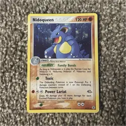 Pokemon Nidoqueen 9/112 EX FireRed & LeafGreen 120 HP Rare English Card - Image 1