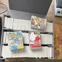 Bandai Digimon Card Game bulk with rares 1500+ cards - Image 1