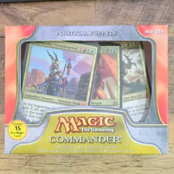 MTG Magic the Gathering - English Commander 2011 Political Puppets 653569634386 - Image 1