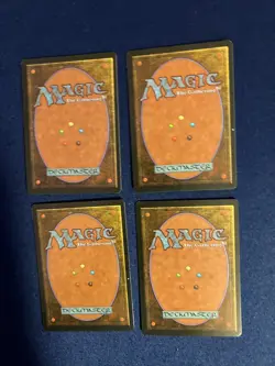 MTG PLAYSET of The Dark, Dust to Dust Mint/NM English 1994 4 Total - Image 2