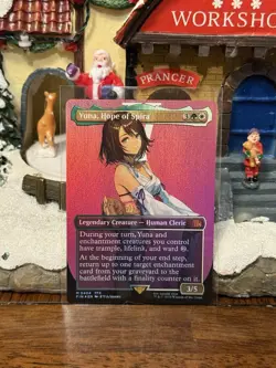 Yuna, Hope of Spira (Borderless) Final Fantasy Foil - Image 1