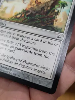 Excelent The Gathering Relic of Progenitus Shards of Alara x2 regular - Image 3