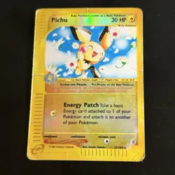 Pokemon Pichu TCG Expedition 22/165 Reverse Holo Holo Rare Card - Image 1