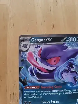 Pokemon Gengar EX TCG Temporal Forces Double Rare Card 104/162 Mint Condition - Image 3