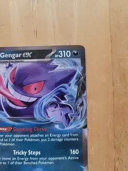 Pokemon Gengar EX TCG Temporal Forces Double Rare Card 104/162 Mint Condition - Image 4