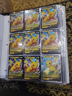 Pokemon V Card Binder - 194 Card Lot From Personal Collection - Image 1