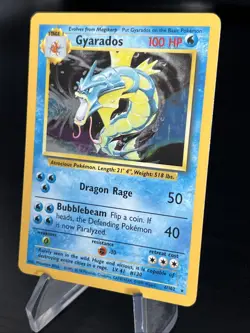 Pokemon TCG Gyarados Base Set 6/102 Holo 1999-2000 Wizards Base Set Copyright... - Image 4
