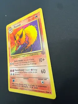 Pokemon TCG Flareon Jungle 19/64 Regular LP! - Image 3