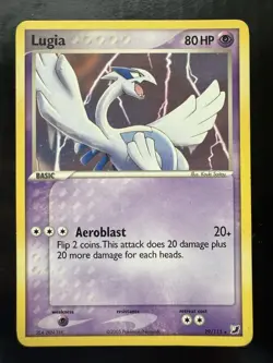 Pokemon Lugia Unseen Forces 29/115 Non-Holo (LP) - Image 1