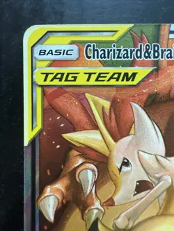 Pokemon Charizard & Braixen GX 22/236 Sm Cosmic Eclipse Holo (LP) - Image 2