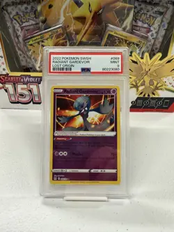 2022 Pokemon Lost Origin # 069 Radiant Gardevoir PSA 9 Card MINT! - Image 1