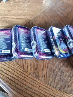 Pokemon TCG Mega Evolution - Mega Heroes Mini Tin Sealed Lot Of 5 - Image 5