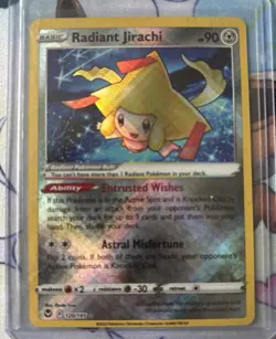 Pokemon - Silver Tempest - Radiant Jirachi 120/195 - Image 1