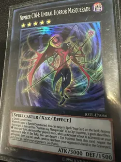 Number C104: Umbral Horror Masquerade JOTL-EN056 Judgment of the Light Unlimited - Image 1