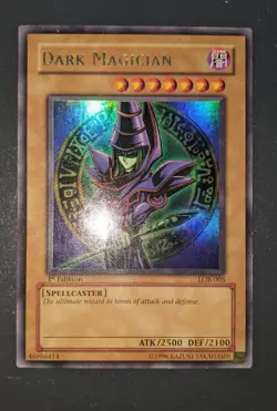 Dark Magician LOB-005 1st Edition - Checked by a pro, read description - Image 4