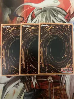 YUGIOH NIBIRU, THE PRIMAL BEING QUARTER CENTURY RARE RA04-EN030 x3 PLAYSET - Image 2