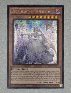 Yugioh Lovely Labrynth Of The Silver Castle MP23-EN226 Secret Rare 1st Ed NM - Image 1