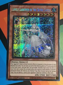 Yugioh Lovely Labrynth Of The Silver Castle MP23-EN226 Secret Rare 1st Ed NM - Image 1