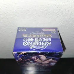 2025 One Piece TCG The Azure Sea's Seven Double Pack Box Set 9, Factory Sealed - Image 4