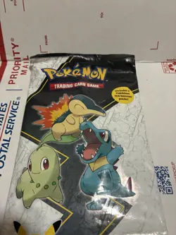 Pokemon TCG First Partner Pack Johto 25th Anniversary Train On Oversize Cards! 820650809675 - Image 1